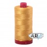 FIL COTON MAKO 12 AURIFIL 2132 Tarnished Gold - Grosse bobine de 325 mètres