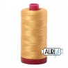 FIL COTON MAKO 12 AURIFIL 2134 Spun Gold - Grosse bobine de 325 mètres