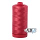 FIL COTON MAKO 12 AURIFIL 2230 Red Peony - Grosse bobine de 325 mètres