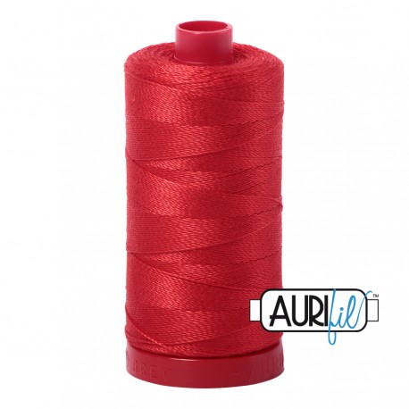 FIL COTON MAKO 12 AURIFIL 2270 Paprika - Grosse bobine de 325 mètres