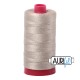 FIL COTON MAKO 12 AURIFIL 2324 Stone - Grosse bobine de 325 mètres