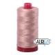 FIL COTON MAKO 12 AURIFIL 2375 Antique Blush - Grosse bobine de 325 mètres