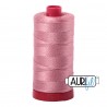 FIL COTON MAKO 12 AURIFIL 2445 Victorian Rose - Grosse bobine de 325 mètres