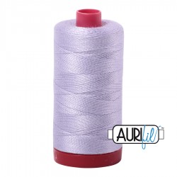 FIL COTON MAKO 12 AURIFIL 2560 Iris - Grosse bobine de 325 mètres