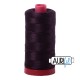 FIL COTON MAKO 12 AURIFIL 2570 Aubergine - Grosse bobine de 325 mètres