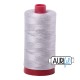 FIL COTON MAKO 12 AURIFIL 2615 Aluminium - Grosse bobine de 325 mètres