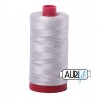 FIL COTON MAKO 12 AURIFIL 2615 Aluminium - Grosse bobine de 325 mètres