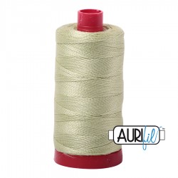 FIL COTON MAKO 12 AURIFIL 2886 Light Avocado - Grosse bobine de 325 mètres