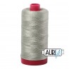 FIL COTON MAKO 12 AURIFIL 2902 Light Laurel Green - Grosse bobine de 325 mètres