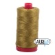 FIL COTON MAKO 12 AURIFIL 2910 Medium Olive - Grosse bobine de 325 mètres