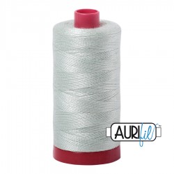 FIL COTON MAKO 12 AURIFIL 2912 Platinum - Grosse bobine de 325 mètres