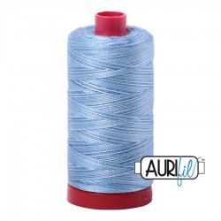 FIL COTON MAKO 12 AURIFIL 3770 Stonewashed Denim - Grosse bobine de 325 mètres