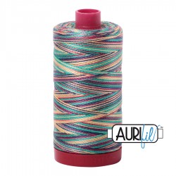 FIL COTON MAKO 12 AURIFIL 3817 Marrakesh - Grosse bobine de 325 mètres