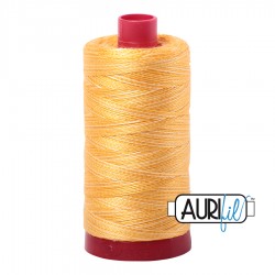 FIL COTON MAKO 12 AURIFIL 3920 Golden Glow - Grosse bobine de 325 mètres