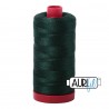 FIL COTON MAKO 12 AURIFIL 4026 Forest Green - Grosse bobine de 325 mètres