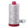 FIL COTON MAKO 12 AURIFIL 4060 Silver Moon - Grosse bobine de 325 mètres