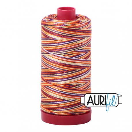 FIL COTON MAKO 12 AURIFIL 4648 Desert Dawn - Grosse bobine de 325 mètres