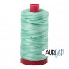 FIL COTON MAKO 12 AURIFIL 4661 Mint Julep - Grosse bobine de 325 mètres