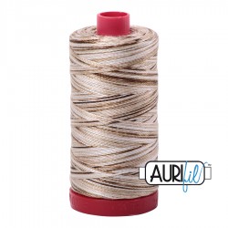 FIL COTON MAKO 12 AURIFIL 4667 Nutty Nougat - Grosse bobine de 325 mètres