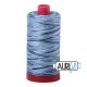 FIL COTON MAKO 12 AURIFIL 4669 Stonewash Blues - Grosse bobine de 325 mètres