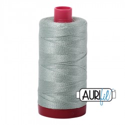 FIL COTON MAKO 12 AURIFIL 5014 Marine Water - Grosse bobine de 325 mètres