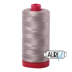 FIL COTON MAKO 12 AURIFIL 6730 Steampunk - Grosse bobine de 325 mètres