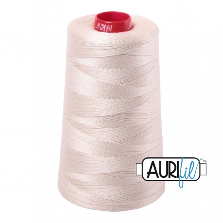 FIL COTON MAKO 12 AURIFIL 2000 Light Sand - Cône de 1750 mètres