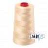 FIL COTON MAKO 12 AURIFIL 2105 Champagne - Cône de 1750 mètres