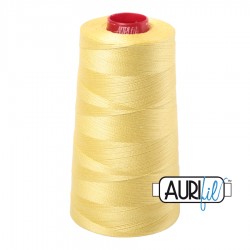 FIL COTON MAKO 12 AURIFIL 2115 Lemon - Cône de 1750 mètres