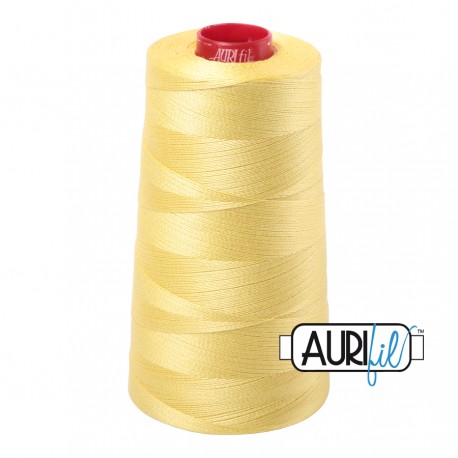 FIL COTON MAKO 12 AURIFIL 2115 Lemon - Cône de 1750 mètres