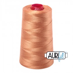 FIL COTON MAKO 12 AURIFIL 2210 Caramel - Cône de 1750 mètres