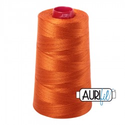 FIL COTON MAKO 12 AURIFIL 2235 Orange - Cône de 1750 mètres