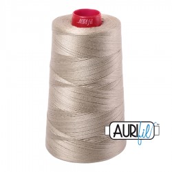 FIL COTON MAKO 12 AURIFIL 2324 Stone - Cône de 1750 mètres