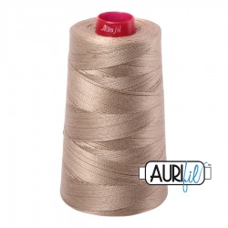 FIL COTON MAKO 12 AURIFIL 2325 Linen - Cône de 1750 mètres