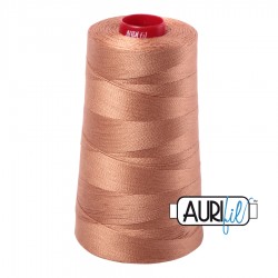 FIL COTON MAKO 12 AURIFIL 2330 Light Chestnut - Cône de 1750 mètres