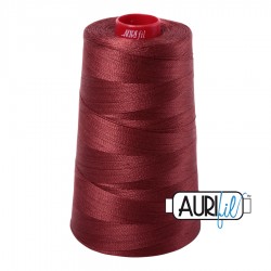 FIL COTON MAKO 12 AURIFIL 2345 Raisin - Cône de 1750 mètres