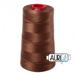 FIL COTON MAKO 12 AURIFIL 2372 Dark Antique Gold - Cône de 1750 mètres