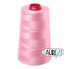 FIL COTON MAKO 12 AURIFIL 2425 Bright Pink - Cône de 1750 mètres