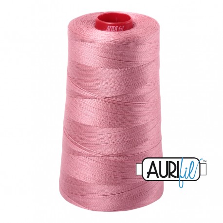 FIL COTON MAKO 12 AURIFIL 2445 Victorian Rose - Cône de 1750 mètres