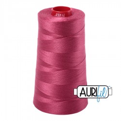 FIL COTON MAKO 12 AURIFIL 2455 Medium Carmine Red - Cône de 1750 mètres