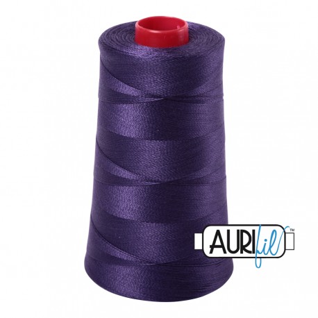 FIL COTON MAKO 12 AURIFIL 2581 Dark Dusty Grape - Cône de 1750 mètres