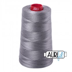 FIL COTON MAKO 12 AURIFIL 2625 Artic Ice - Cône de 1750 mètres