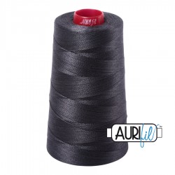 FIL COTON MAKO 12 AURIFIL 2630 Dark Pewter - Cône de 1750 mètres