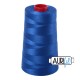 FIL COTON MAKO 12 AURIFIL 2735 Medium Blue - Cône de 1750 mètres