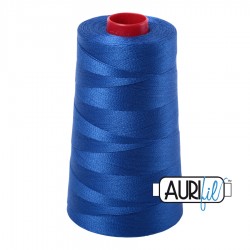 FIL COTON MAKO 12 AURIFIL 2735 Medium Blue - Cône de 1750 mètres