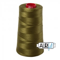 FIL COTON MAKO 12 AURIFIL 2887 Very Dark Olive - Cône de 1750 mètres