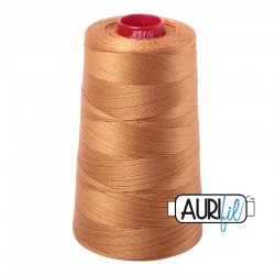 FIL COTON MAKO 12 AURIFIL 2930 Golden Toast - Cône de 1750 mètres