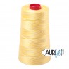 FIL COTON MAKO 12 AURIFIL 3910 Lemon Ice - Cône de 1750 mètres