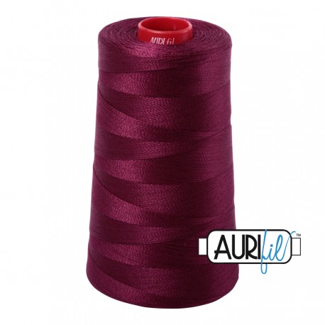 FIL COTON MAKO 12 AURIFIL 4030 Plum - Cône de 1750 mètres