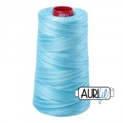 FIL COTON MAKO 12 AURIFIL 4663 Baby Blue Eyes - Cône de 1750 mètres